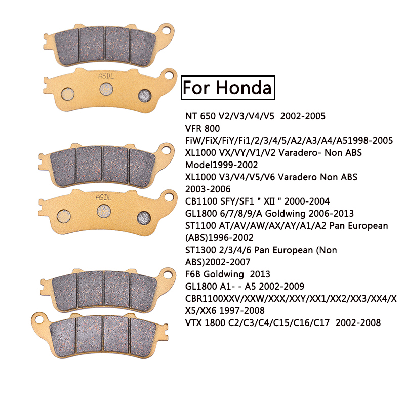 Carbon Ceramic Motorcycle Brake Rotor - Pastillas de freno delanteras y traseras